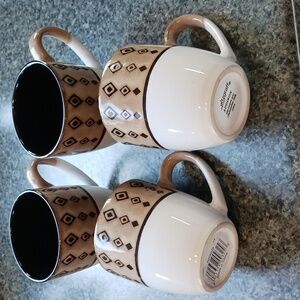 Kitchen 4 Coffee Mugs Pfaltzgraff  Addison